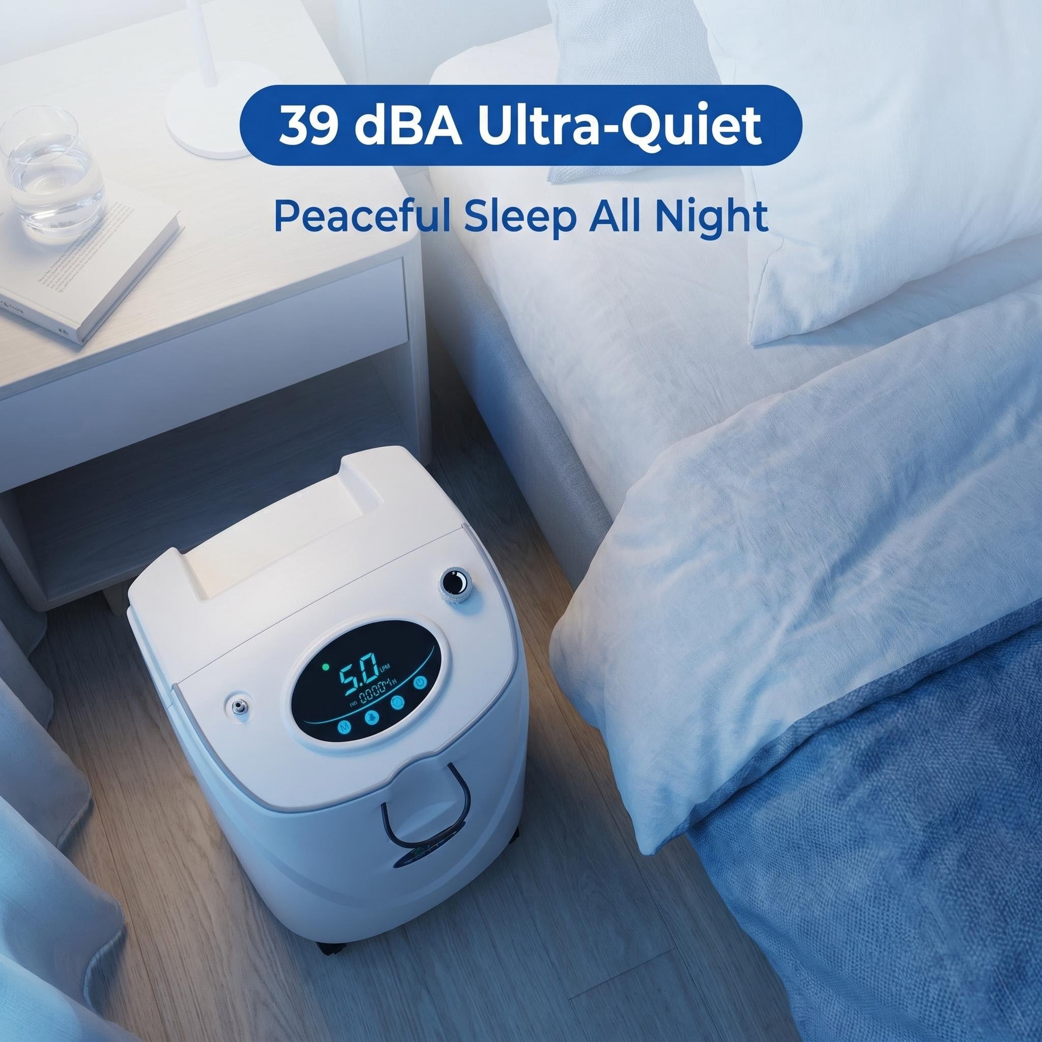 Premium - 5L Home Use Oxygen Concentrator ( Quiet Version )
