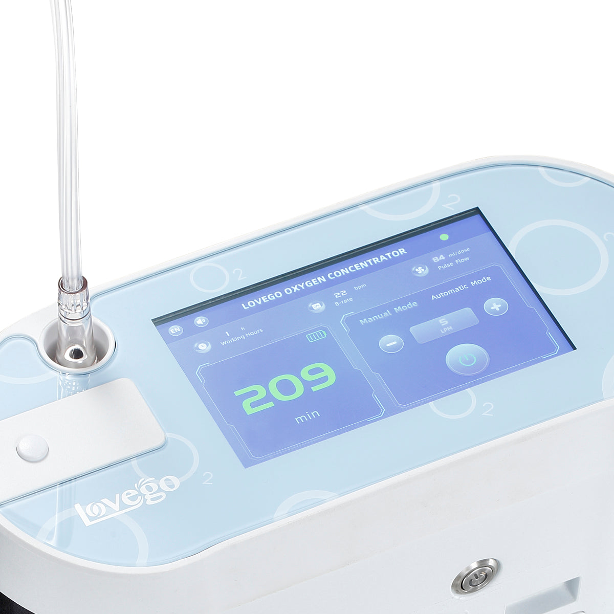 Portable Oxygen Concentrator with 8 Hours Battery