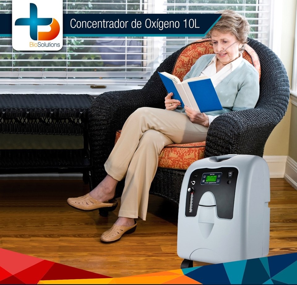 (New) 10L High Flow Home Oxygen Concentrator – Continuous Oxygen Flow Supply for Chamber, EWOT, Torch, COPD & Elderly