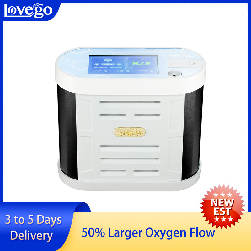 5L Portable Oxygen Concentrator with 4 Hours Battery